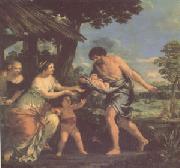 Romulus and Remus Brought Back by Faustulus (mk05), Pietro da Cortona